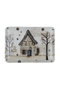 Hermia TAN18X13DUS3885684 Juego de Platos de Navidad de Porcelana, 18 x 13 cm